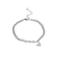 Fashion Heart Shape Alloy Women's Bracelets main image 5