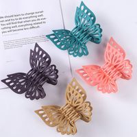 Fashion Butterfly Plastic Hair Claws main image 6