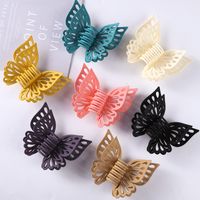 Fashion Butterfly Plastic Hair Claws main image 3