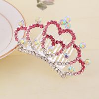 Princess Geometric Alloy Rhinestone Crown main image 2