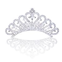 Princess Crown Alloy Rhinestones Crown main image 4