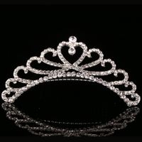Princess Crown Alloy Rhinestones Crown main image 2