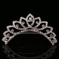 Princess Crown Alloy Rhinestones Crown sku image 1