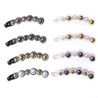 Simple Style Geometric Plastic Artificial Pearls Hair Clip main image 5