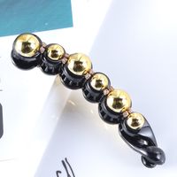 Einfacher Stil Geometrisch Kunststoff Künstliche Perlen Haarklammer sku image 1