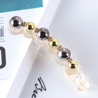 Simple Style Geometric Plastic Artificial Pearls Hair Clip sku image 14