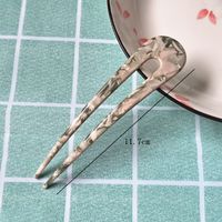 Fashion Twist Acetic Acid Sheets Artificial Pearls Hairpin 1 Piece sku image 23