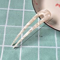 Fashion Twist Acetic Acid Sheets Artificial Pearls Hairpin 1 Piece sku image 24
