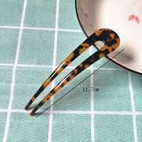 Fashion Twist Acetic Acid Sheets Artificial Pearls Hairpin 1 Piece sku image 6