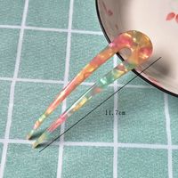 Fashion Twist Acetic Acid Sheets Artificial Pearls Hairpin 1 Piece sku image 25