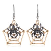 Gothic Cat Spider Alloy Women's Drop Earrings 1 Pair sku image 16