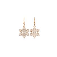 Fashion Christmas Tree Flamingo Alloy Plating Inlay Artificial Gemstones Women's Drop Earrings 1 Pair sku image 4