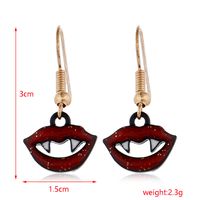 Gothic Cat Spider Alloy Women's Drop Earrings 1 Pair sku image 8