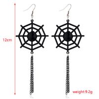 Gothic Cat Spider Alloy Women's Drop Earrings 1 Pair sku image 33