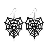 Gothic Cat Spider Alloy Women's Drop Earrings 1 Pair sku image 27