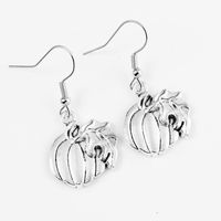 Retro Pumpkin Skull Alloy Plating Women's Drop Earrings 1 Pair main image 5