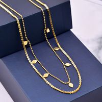 Fashion Geometric Titanium Steel Plating Necklace main image 5