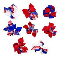 Fashion Bow Knot Polyester Star Hair Clip 1 Piece main image 6