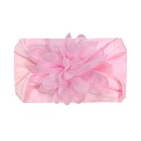 Fashion Solid Color Flower Cloth Hair Band 1 Piece sku image 8