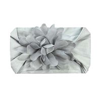 Fashion Solid Color Flower Cloth Hair Band 1 Piece sku image 7