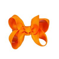 Fashion Solid Color Bow Knot Cloth Hair Clip 1 Piece main image 5