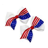 Fashion Bow Knot Polyester Star Hair Clip 1 Piece main image 2