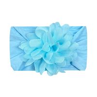 Fashion Solid Color Flower Cloth Hair Band 1 Piece sku image 6