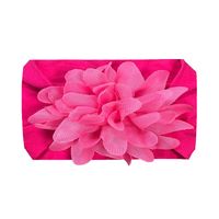 Fashion Solid Color Flower Cloth Hair Band 1 Piece sku image 10