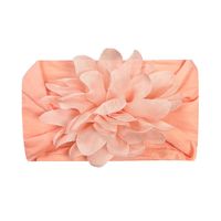 Fashion Solid Color Flower Cloth Hair Band 1 Piece sku image 1