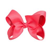 Sweet Stripe Bow Knot Cloth Hair Clip 1 Piece sku image 15