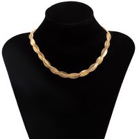 Simple Style Geometric Stainless Steel Plating Chain Necklace main image 5