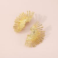 Fashion Sector Alloy Plating Women's Ear Studs 1 Pair main image 1