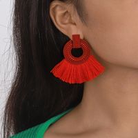 Fashion Tassel Alloy Plating Women's Drop Earrings 1 Pair main image 5