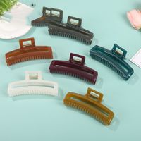 Fashion Solid Color Arylic Stoving Varnish Hair Claws main image 5