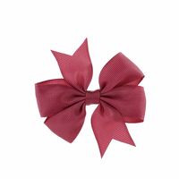 Cute Bow Knot Cloth Stripe Hair Clip 1 Piece sku image 53