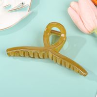 Fashion Solid Color Arylic Stoving Varnish Hair Claws sku image 17