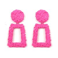 Fashion Solid Color Alloy Enamel Women's Drop Earrings 1 Pair sku image 2