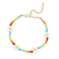 Personalized Japanese And Korean Style Hand-woven Yellow Smiley Face Small Bracelet Women's Cross-border New Arrival Ins Pearl Bracelet Wholesale sku image 12