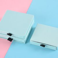 Simple Style Solid Color Paper Jewelry Boxes 1 Piece main image 2