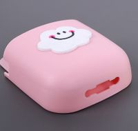 Simple Cute Wall Hanging Phone Remote Control Plastic Storage Box main image 2