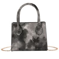 Women's Small Pu Leather Gradient Color Fashion Square Zipper Handbag main image 3