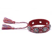 Ethnic Style Letter Polyester Braid Women's Bracelets sku image 3