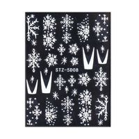 Fashion Snowflake Sticker Nail Patches 1 Piece main image 5