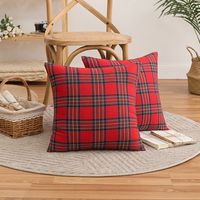Casual Lattice Polyester Pillow Cases sku image 1
