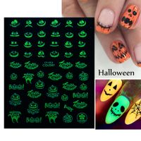 Halloween Retro Pumpkin Spider Web Ghost Pet Nail Decoration Accessories 1 Set main image 4
