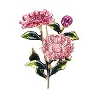 Fashion Flower Alloy Sequins Women's Brooches main image 3