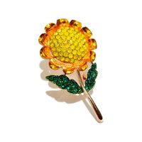 Fashion Flower Alloy Sequins Women's Brooches main image 2