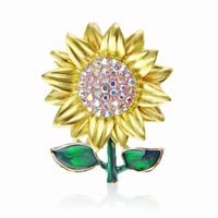 Fashion Flower Alloy Sequins Women's Brooches sku image 13