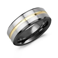 Fashion Geometric Stainless Steel Metal Rings 1 Piece main image 2