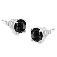 Simple Style Round Copper Zircon Ear Studs 1 Pair main image 4